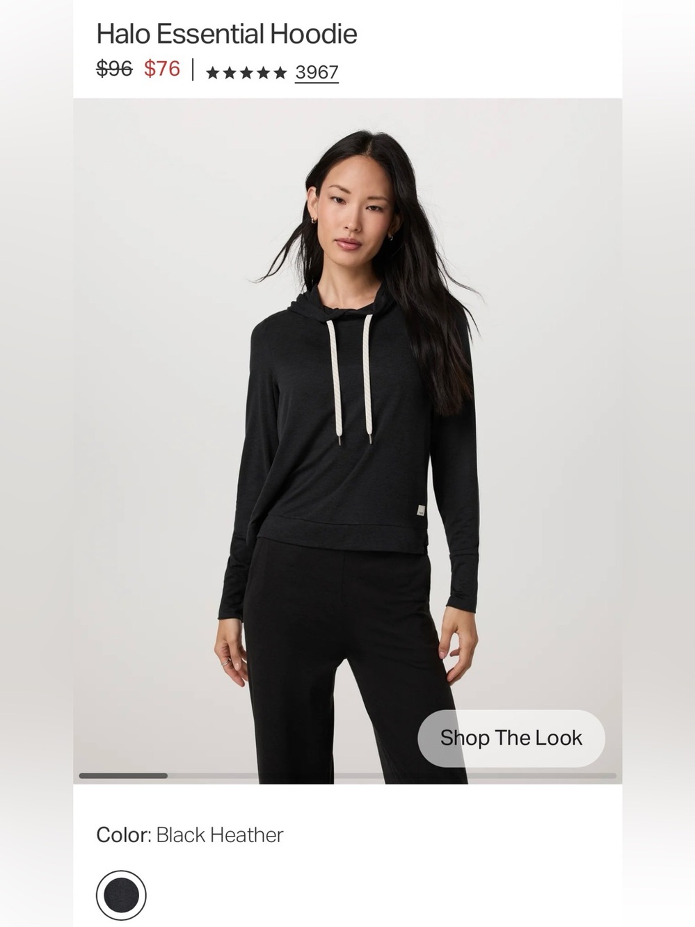 Vuori Halo Essential Hoodie